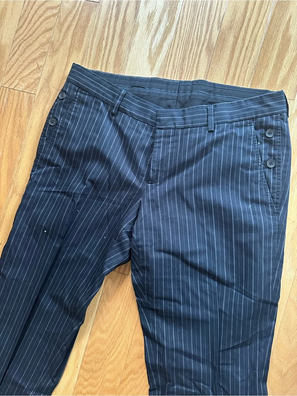 Vintage Gucci Tom Ford Era Pinstripe Trousers Men’s 48R / US 38R Made in Italy